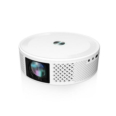 JOGZMZ 5G Dual WiFi Bluetooth 4K Super HD Smart Projector High Brightness Blue Light Eye Protection Support for Android/iOS/PC Wireless Same Screen Sharing