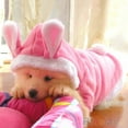 thumbnail image 1 of Mightlink Pet Dog Cats Cute Hoodie Bunny Clothes Winter Warm Puppy Costumes Apparel, 1 of 7