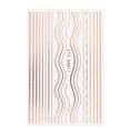 thumbnail image 2 of 3D Nail Art Stickers, Gold & Silver Gs011 - 3D Gold Silver Rose Gold Nail Art Striping Tape Line Stickers, Nail Powder Easter Mother'S Day Nail, 2 of 3