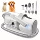 thumbnail image 1 of Set de belleza para perros, 1 unidad, depósito para polvo de 2,5 litros y 5 accesorios, 4 herramientas de aseo para mascotas, silencioso, 300 W, cabezal de corte cerámico de acero fino., 1 of 5