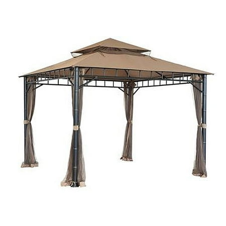 Garden Winds Fleur De Lis Finial Gazebo Replacement Canopy Riplock Garden Winds Replacement Canopy Top For Tiki Gazebo Riplock 350