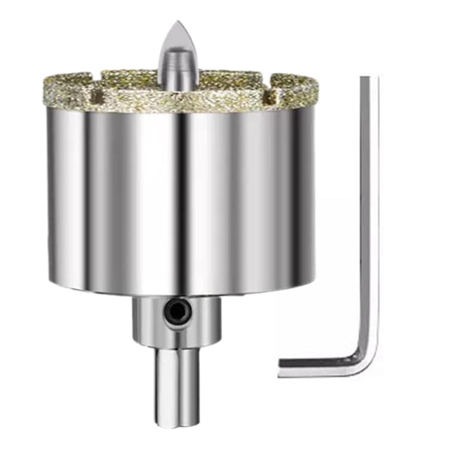 Abridor de agujeros de diamante Colamx con broca central, Diámetro 60mm, herramientas de corte suave
