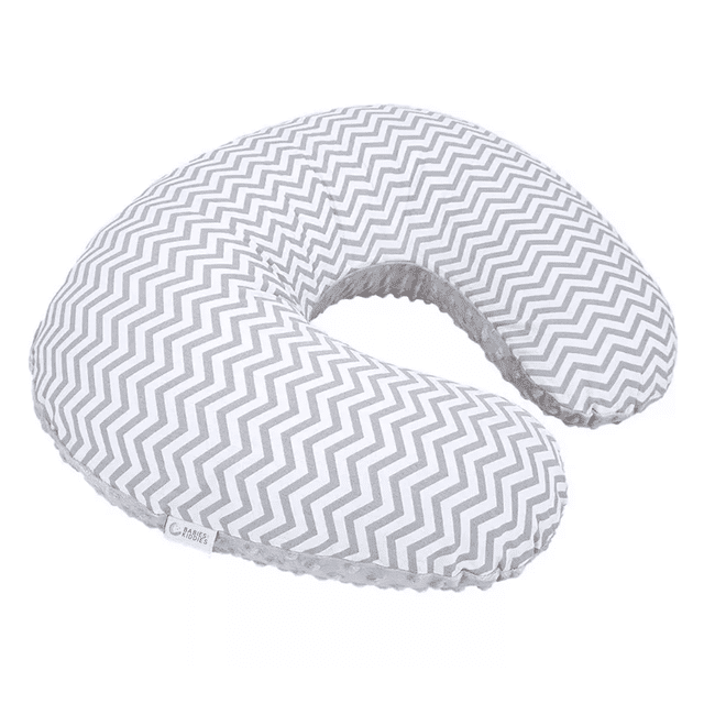 Cojín Lactancia (doble Vista) Almohada Amamantar Bebé Blanco