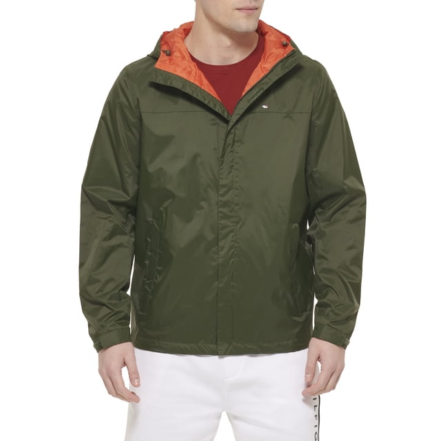 Chaqueta Tommy Hilfiger, ligera, impermeable, con capucha