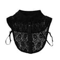 thumbnail image 2 of harmtty Women Lace Fake White Black Shirt Botton Collar Detachable Blouse Accessory, 2 of 8