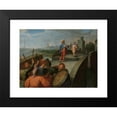 thumbnail image 2 of Otto van Veen 24x19 Black Modern Framed Museum Art Print Titled - The Peace Negotiations Between Julius Civilis and the Roman General Cerialis (1600 - 1613), 2 of 5