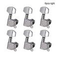 thumbnail image 4 of 6 Pieces Guitars Tuning Pegs Professional Tuner Knob Adjusting Button Music Instrument Fitting Sealed Guitar Knobs for Replace Type 2, 4 of 7