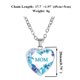 thumbnail image 5 of Collar con colgante de corazón grabado Xihbxyly MOM Accesorios de regalo, 5 of 5