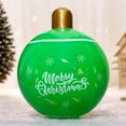 thumbnail image 4 of Yucurem Christmas Inflatable Ball Decor, Christmas Shinny Decoration, 24inch Large Xmas Ball Ornament for Party (1pc), 4 of 10