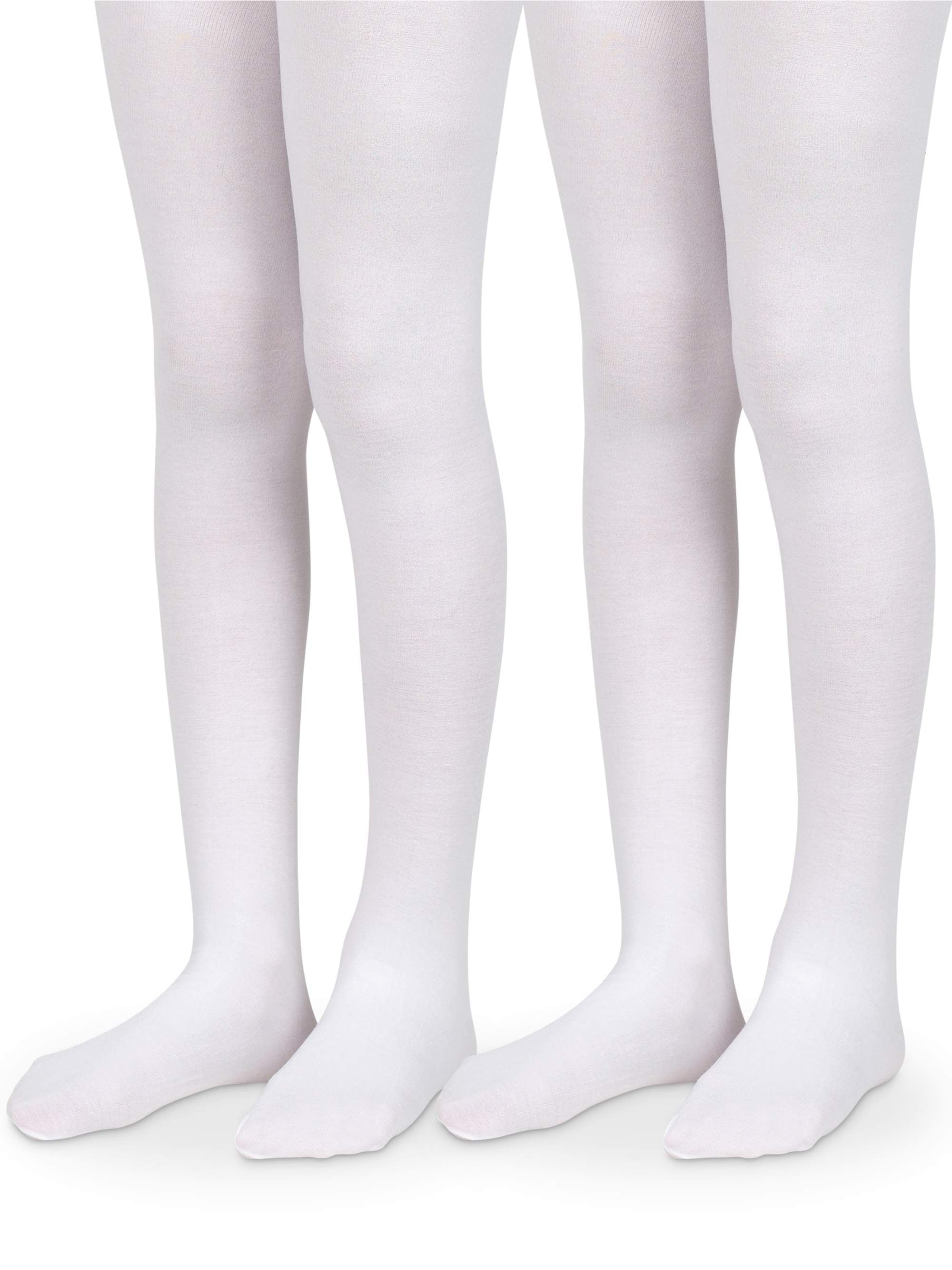 Jefferies Socks Girls School Uniform Cable and Rib Tight 2 Pack 