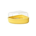 thumbnail image 3 of TOOYFUL Hamster Sand Bath Box,Gerbil Sand , Hamster Bed, Cage Accessory Small Animal Toilet for Chinchilla Mice Small Animals Small Yellow, 3 of 10