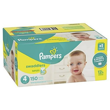 Disposable Diapers One Month Supply - Size 4 (150ct)