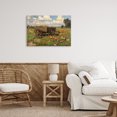 thumbnail image 3 of Stupell Industries French Country Wildflower Wagon in Bloom Canvas Art, 24 x 16, by Franklyn Gregory, 3 of 8