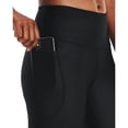 thumbnail image 4 of Capri Under Armour HeatGear Armour High 2X para mujer, color negro y blanco, 4 of 5