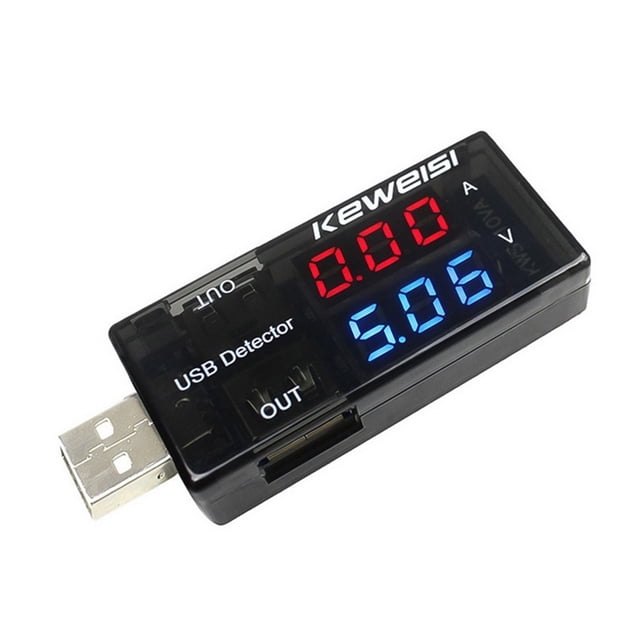 3 In 1 LCD Digital USB Voltmeter Ammeter 5V 12V DC Car Phone Voltage Current Volt Ampere Power Capacity Charger Detector Monitor ,Wide Application