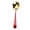 H, variant on 1Pcs 6.2 Inch Length Stainless Steel Spoons,Portable Soup Spoons,Coffee Spoons Stainless Steel Dessert Spoons Kitchen Utensils Round Spoons Suitable for Restaurant Spoon,Kitchen Accessories,White