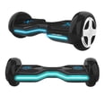 thumbnail image 5 of Hover-1 Eclipse Hover Board with 8 In. Wheels, LED Headlights, Built-In Bluetooth Speaker, 7 MPH Max Speed - Carbon Fiber, 5 of 9