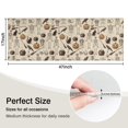 thumbnail image 5 of Beige Halloween Skull Pumpkin Cat Pattern Kitchen Rug Mat,Kitchen Runner Rugs Non Skid Washable,Decorative Kitchen Floor Mats for Kitchen,Sink,Laundry,17"X47", 5 of 5