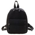 thumbnail image 1 of Mini mochila de nailon Para Mujer, bolso escolar pequeño, blanco, informal Fivean unisex, 1 of 2