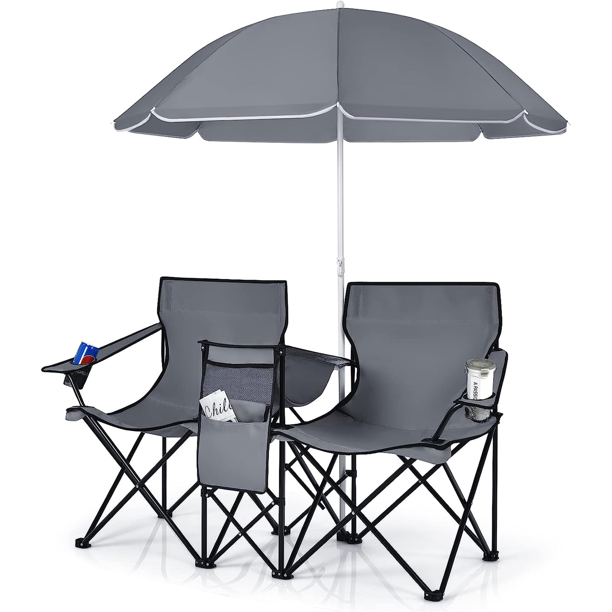double portable picnic chairs folding product