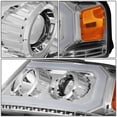 thumbnail image 4 of DNA Motoring For 04-08 Ford F150 06-08 Mark LT LED DRL Sequential Projector Headlights Lamps Pair Chrome Amber, 4 of 7