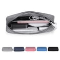 thumbnail image 3 of Bewildely Estuche portátil para bolsa de almacenamiento, organizador de dispositivos USB Digital, Cable para auriculares de viaje Almacenamiento y organización del hogar negro L, 3 of 5
