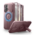 thumbnail image 1 of Funda Dexnor para Samsung Galaxy S25 Plus con funda de cámara, color rosa, 1 of 7