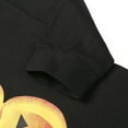thumbnail image 3 of Seyurigaoka Halloween Parent-child Clothes Outfits, Black Long Sleeve Pumpkin Printed Top + Orange Stripe Long Pants, Men/ Women/ Kids, 3 of 6