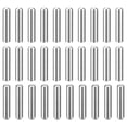 thumbnail image 1 of Lot de 30 Goupilles 5mm x 25mm, Tête Ronde en Acier Inoxydable 304, Argent, 1 of 7