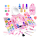 thumbnail image 3 of Juego De Juguetes Lavables De Seguridad Cosmética Para Niñas Malubero Rosa, 3 of 5