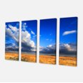 thumbnail image 2 of Clouded Blue Sky over Prairie - Landscape Canvas Art Print, 2 of 3