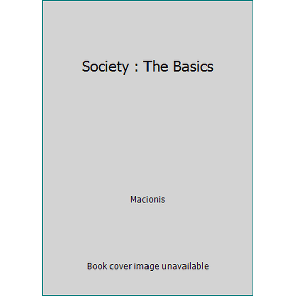 Pre-Owned Society : The Basics (Paperback) 0134379063 9780134379067