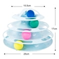 thumbnail image 3 of 4PCS Cat Toy Set Interactive Cat Track Cat Bell Ball Cat Mouse Toy, 3 of 10