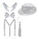 thumbnail image 1 of Sombrero de Vaquero de Discoteca Strade Fareast Limited Con Lentejuelas Brillantes Estilo C, 1 of 8