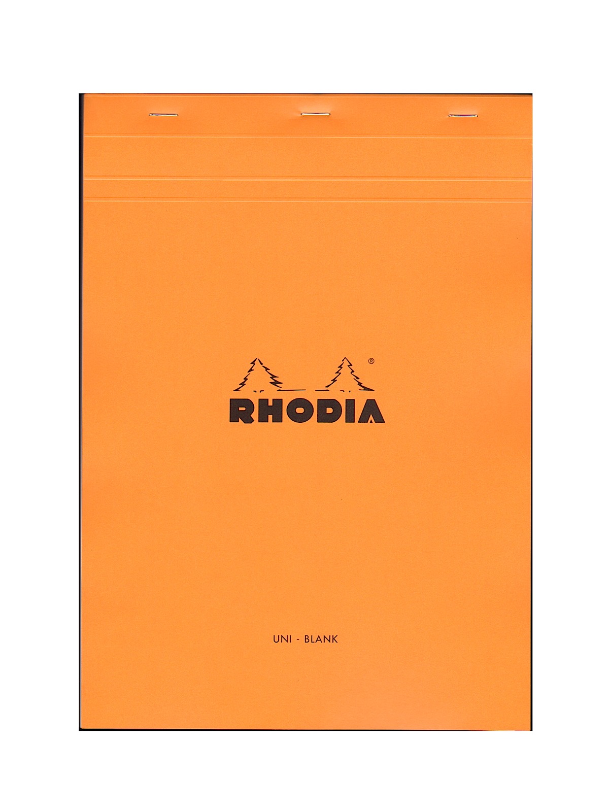 Classic French Paper Pads blank, 8 1/4 in. x 11 3/4 in., orange (pack of 3)