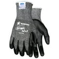 thumbnail image 5 of Memphis X-Large Ninja Max 10 Gauge Cut Resistant Black DSM Dyneema Bi-Polymer Palm And Fingertip Coated Work Gloves With Knit Wrist, 5 of 5