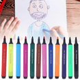 thumbnail image 5 of Children Water Washable Watercolor Pens Brush Pens for Drawing Painting Art Supplies 12 Colors, 5 of 5