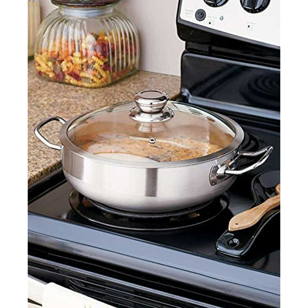 4Qt. Stainless Steel Dutch Oven by GetSet2Save
