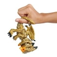 thumbnail image 3 of Fingerlings Untamed Dragon Doll with LED Light-Up Mouth, Gold Accents, Goldrush Edition, 3 of 9