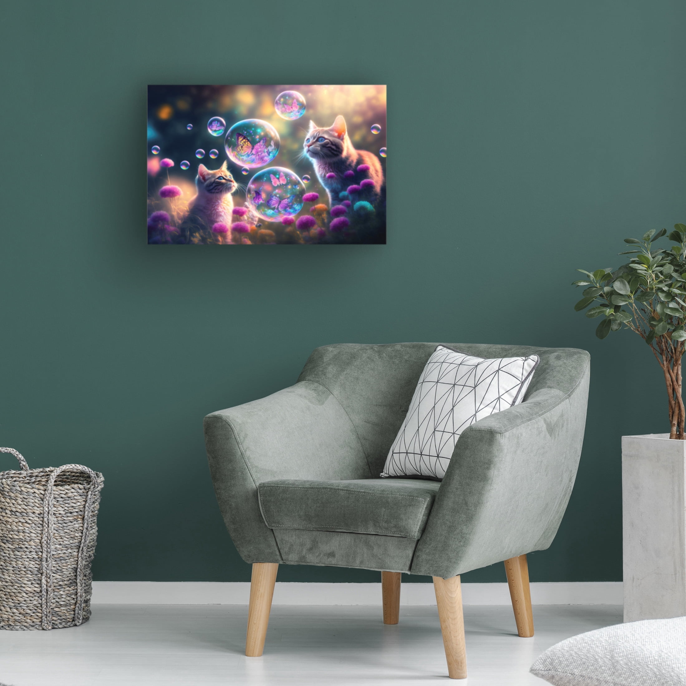 Canvas Wall Art - Ray Heere 'Mystical Morning 9' Wall Art for Living Room, Bedroom, or Office Décor by Trademark Fine Art - 19 x 12 Inches