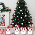 thumbnail image 7 of 12 Pcs Wedding Paper Gift Bags with Handle 9x7x3.15'' Thank You Gifts Bags with Ribbon Bow Bridal Shower Gifts for Baby Shower Graduation Holiday Birthday Party Supplies (White and Red), 7 of 7
