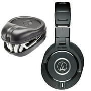 Audio-Technica ATH-M40x Monitor Headphones+SLAPPA -HP-07 HardBody Headphone Case