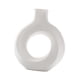 thumbnail image 5 of Florero de ceramica Perfecl Arreglo floral circular decorativo blanco L, 5 of 8