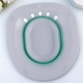 thumbnail image 1 of TAILTOSS 1 Pce Bain Blanc d'Assise pour Soins Post-Partum avec Anti-Malaises, 1 of 8