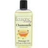 Chamomile Massage Oil by Eclectic Lady, 4 oz, Sweet Almond Oil and Jojoba Oil