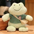 thumbnail image 1 of Juguete Sonriente Fro-g peluche animal suave juguete lindo pequeño regalo para niños, niñas, niños, amigos 14 pulgadas AMMAO TOY230209-2339toy, 1 of 2