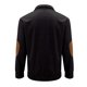 thumbnail image 4 of Blusa y camisa de manga larga con cuello alto para hombre, estilo casual, con estampado de palmeras color cacao, deportiva, con cuello alto, botones y patchwork, de poliéster., 4 of 8