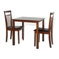 thumbnail image 5 of SK New Interiors Dining Square Kitchen Table Contemporary Design Solid Wooden in Medium Brown Finish, 5 of 5
