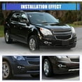 thumbnail image 5 of Fog Light Bezel for 2010 2011 2012 2013 2014 2015 Chevy Equinox,Fog Lamp Bezel Cover with Chrome Trim (Only Passenger Side), 5 of 6