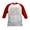 Red/White, variant on CafePress - The Name Of Jesus Kids Baseball Jersey - Kids Cotton Baseball Jersey, 3/4 Sleeve Shirt